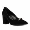 Scarpe eleganti donna 1361 nero velluto