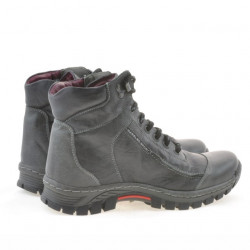 Stivaletti adolescenti 479 nero+grigio