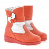 Stivaletti per bambini piccoli 20c rosso+bianco