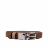 Cintura donna 45-1mc bicolore biz marrone+nude
