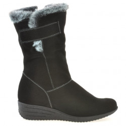 Stivali donna 3246 nero velluto