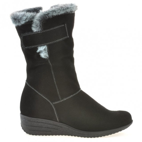 Stivali donna 3246 nero velluto
