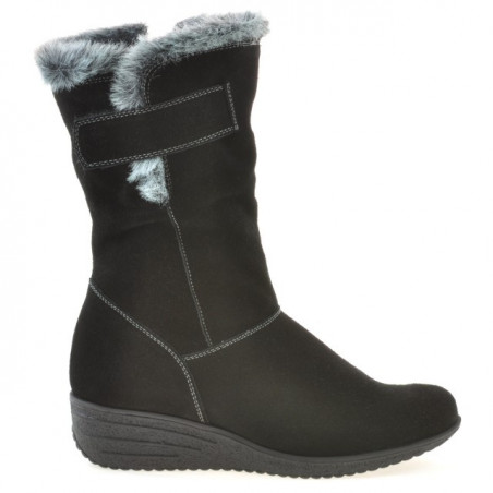 Stivali donna 3246 nero velluto