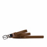 Cintura donna 45-1mc bicolore biz marrone+nude