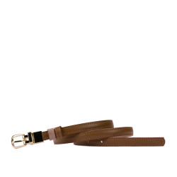 Cintura donna 45cm bicolore biz marrone+nude