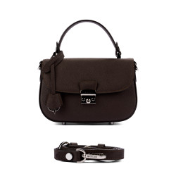 Borsa da donna a mano 022g 01 testa di moro