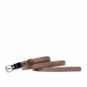 Cintura donna 45-1mc bicolore biz marrone+nude