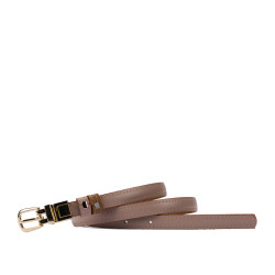 Cintura donna 45cm bicolore biz marrone+nude