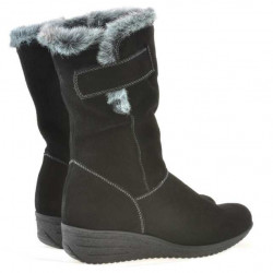 Stivali donna 3246 nero velluto