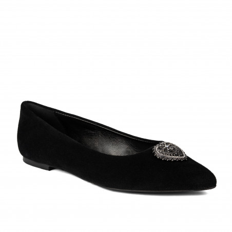 Ballerine donna 1362 nero velluto