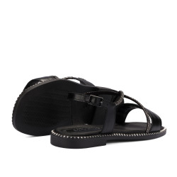 Sandali donna 5127 nero combinato