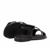 Sandali donna 5127 nero combinato