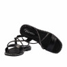 Sandali donna 5127 nero combinato