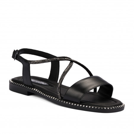 Sandali donna 5127 nero combinato