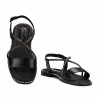 Sandali donna 5127 nero combinato