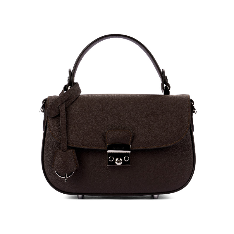 Borsa da donna a mano 022g 01 testa di moro