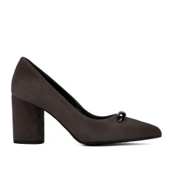 Scarpe eleganti donna 1361 sabbia scamosciato