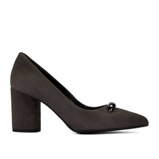 Scarpe eleganti donna 1361 sabbia scamosciato
