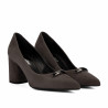 Scarpe eleganti donna 1361 sabbia scamosciato
