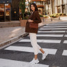 Borsa donna a tracolla 040g biz cognac lifestyle