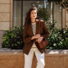 Borsa donna a tracolla 040g biz cognac lifestyle