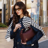Borsa da donna a mano 037-1g bordeaux lifestyle
