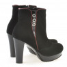 Stivali donna 1138 nero antilope combinato