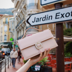 Borsa donna a mano 039g 01 rosa cipria lifestyle