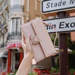 Borsa donna a mano 039g 01 rosa cipria lifestyle