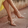 Scarpe eleganti donna 1364 vernice beige lifestyle