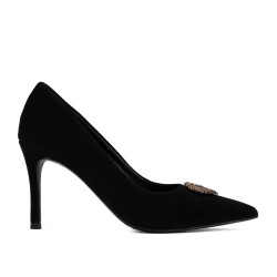 Scarpe eleganti donna 1363 nero velluto