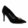 Scarpe eleganti donna 1363 nero velluto