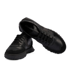 Scarpe sportive uomo 9001 nero combinato