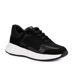 Scarpe sportive donna 6098 nero combinato