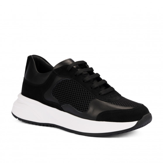 Scarpe sportive donna 6098 nero combinato