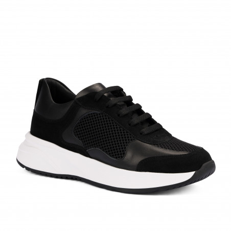 Scarpe sportive donna 6098 nero combinato