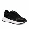 Scarpe sportive donna 6098 nero combinato