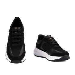Scarpe sportive donna 6098 nero combinato