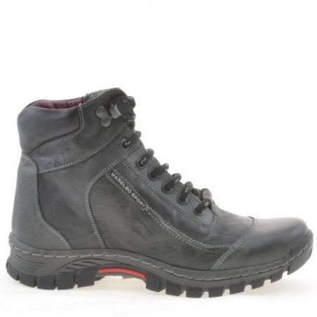 Stivaletti adolescenti 479 nero+grigio