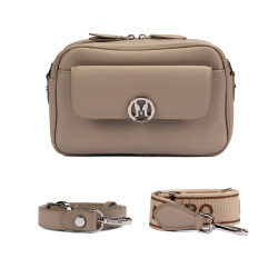 Borsa donna a tracolla 014g 01 biz latte