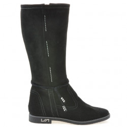 Stivali donna 3276 nero velluto
