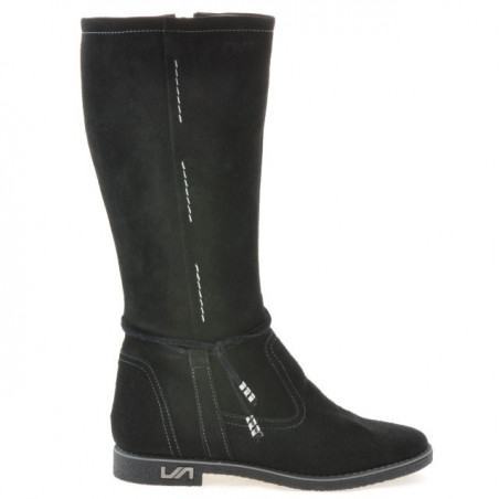 Stivali donna 3276 nero velluto