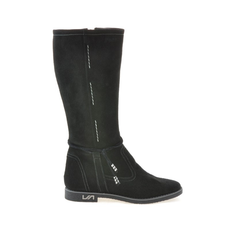 Stivali donna 3276 nero velluto