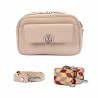 Borsa da donna a tracolla 014g 01 biz powder rose