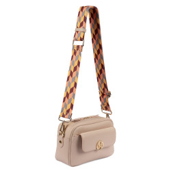 Borsa da donna a tracolla 014g biz powder rose