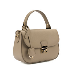Borsa donna a mano 022g grigio chiaro