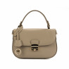 Borsa donna a mano 022g grigio chiaro