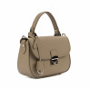 Borsa donna a mano 022g 01 grigio chiaro