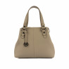 Borsa da donna a tracolla 004g 01 grigio chiaro