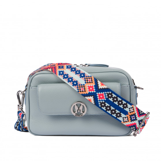 Borsa da donna a tracolla 014g 01 biz ice grey
